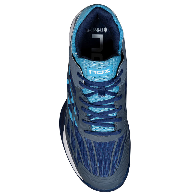 Padel shoes Nox AT10 LUX STONE/BONNIE BLUE