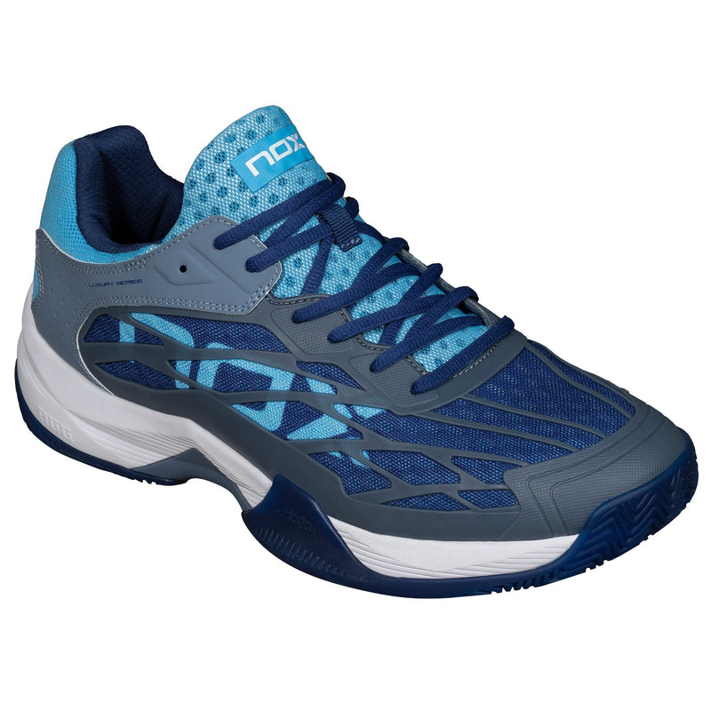 Padel shoes Nox AT10 LUX STONE/BONNIE BLUE