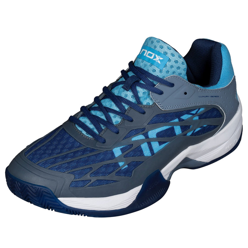Padel shoes Nox AT10 LUX STONE/BONNIE BLUE